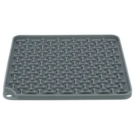 Trixie Lick n Snack Plate - Grey